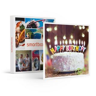 Smartbox  Bon anniversaire ! Séjours, dégustations, aventures et moments bien-être pour vos 60 ans - Coffret Cadeau 