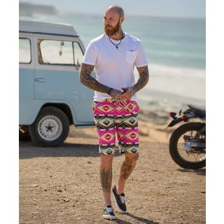 Joe Browns Bold Aztec Print Drawstring Shorts  