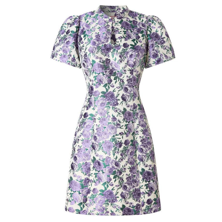 Joe Browns Kurzkleid Florales Jacquardmuster  