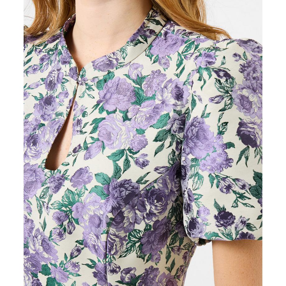 Joe Browns Kurzkleid Florales Jacquardmuster  