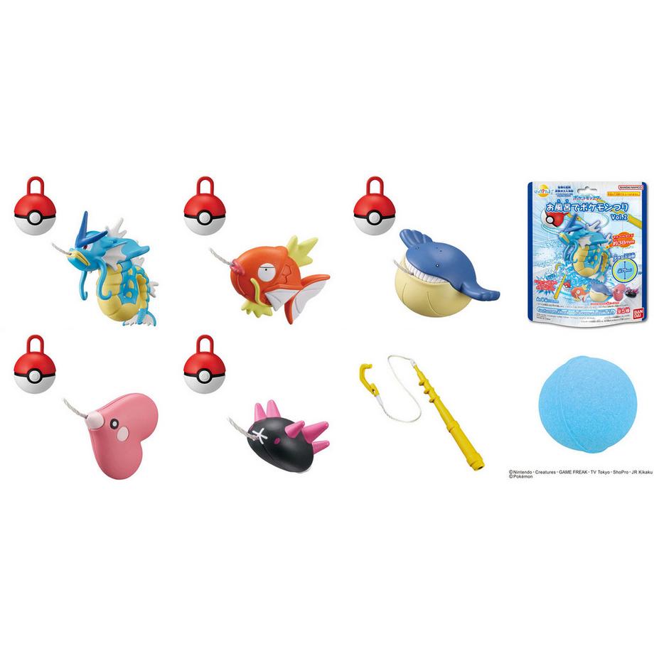 Pokémon  Pokemon Scarlet & Violet Fishing in the Bath Pokeball Bath Bomb Vol.2 