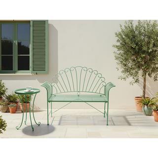 Beliani Table d'appoint pour le jardin en Métal Traditionnel CAVINIA  