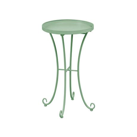 Beliani Table d'appoint pour le jardin en Métal Traditionnel CAVINIA  