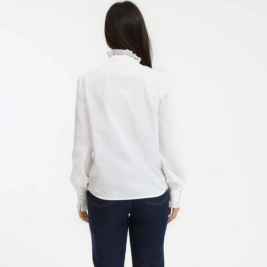 La Redoute Collections Signature Bluse im viktorianischen Stil  