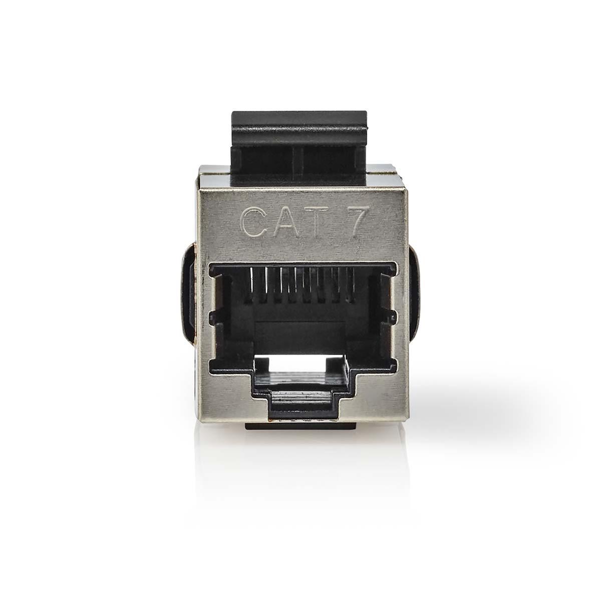 Pricenet  Netzwerkkoppler | CAT6a / CAT7 | Geschirmt | RJ45 Buchse | RJ45 Buchse | Gerade | Metall | Box 