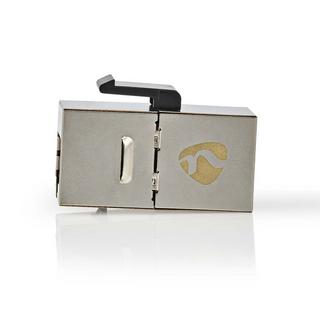 Pricenet  Netzwerkkoppler | CAT6a / CAT7 | Geschirmt | RJ45 Buchse | RJ45 Buchse | Gerade | Metall | Box 