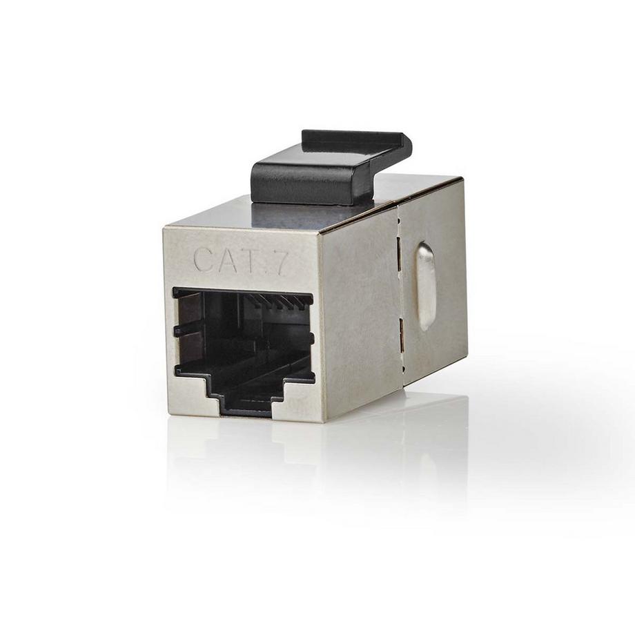 Accoppiatore di rete | CAT6a / CAT7 | Schermato | RJ45 Femmina | RJ45 Femmina | Dritta | Metallo | Scatola