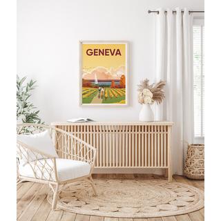 La-Jonx Automne à Genève - Poster  