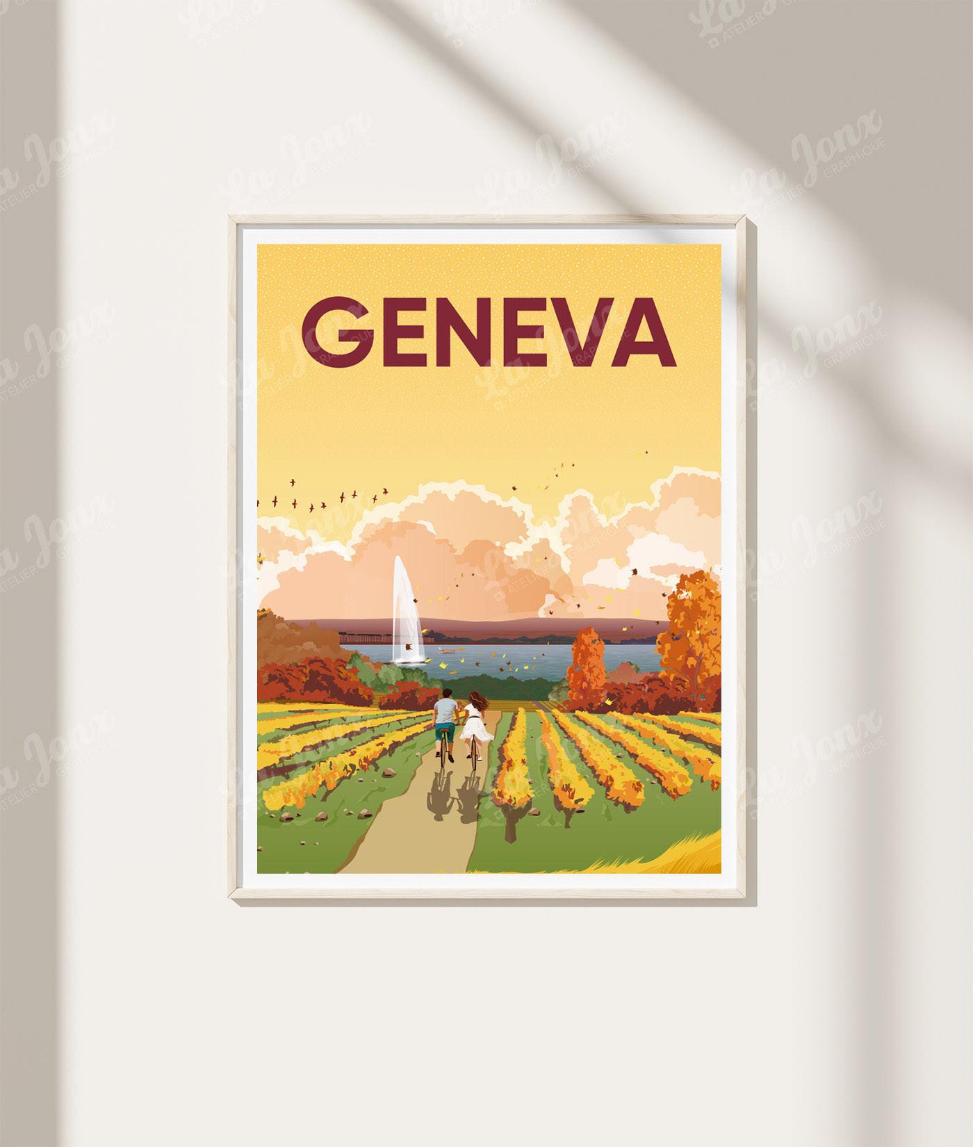 La-Jonx Automne à Genève - Poster  