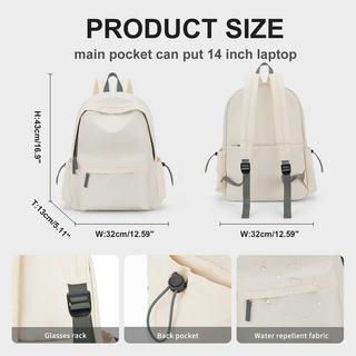 Only-bags.store Schulrucksack, lässige Reiseschultaschen Laptop Rucksack Leichter Rucksack  