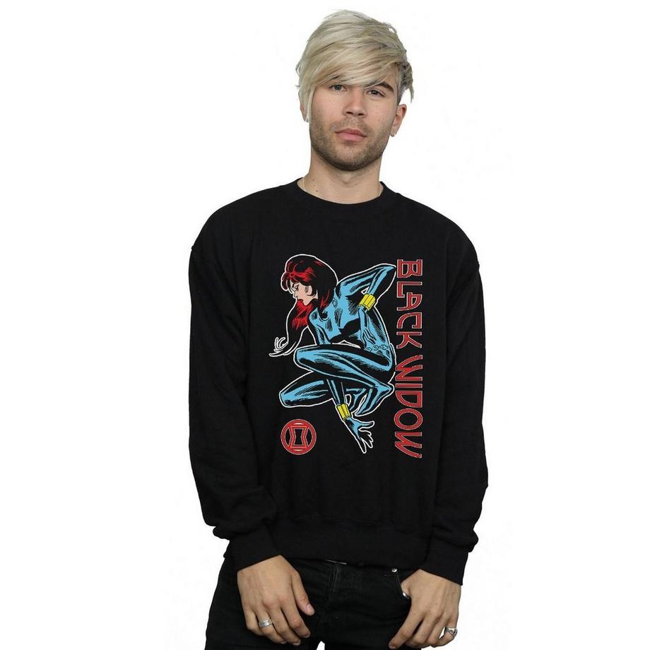 MARVEL Black Widow In Action Sweatshirt  