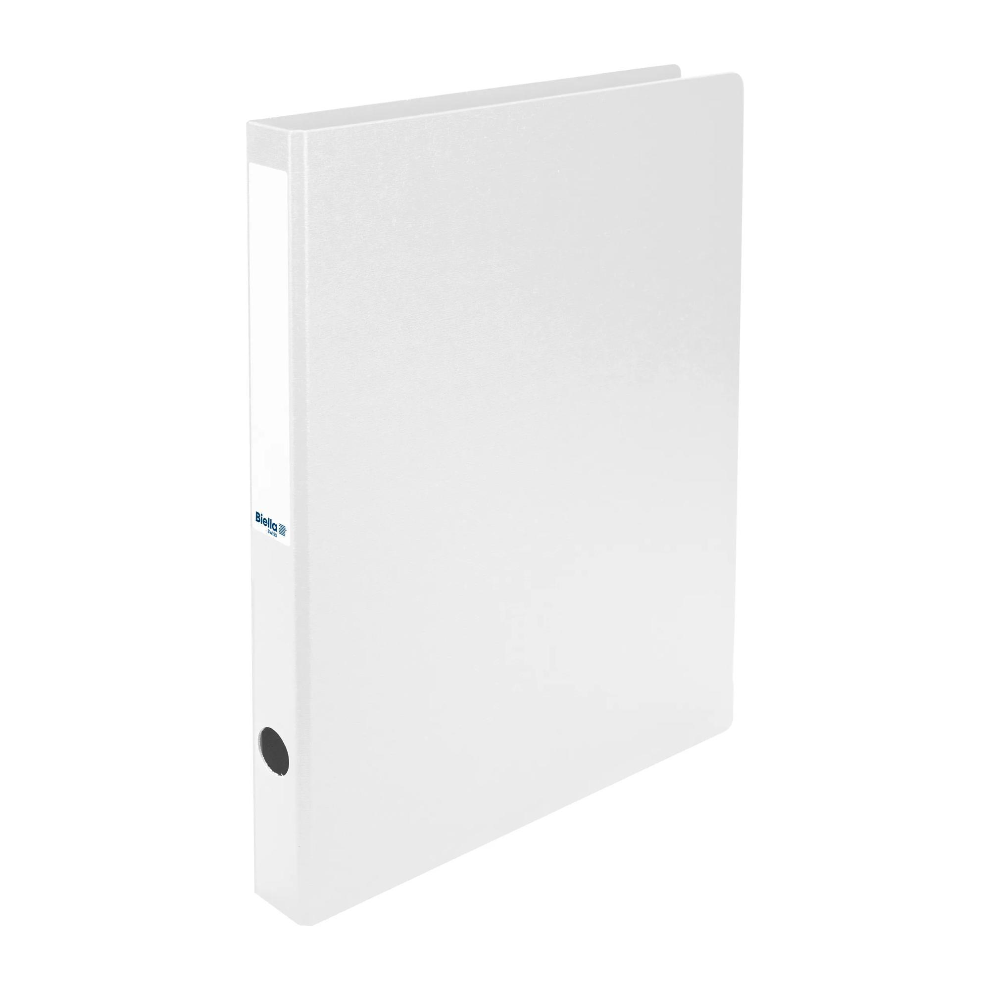 Biella BIELLA Ringhefter Viria 25mm 151403.01 weiss, 2-Ring A4  