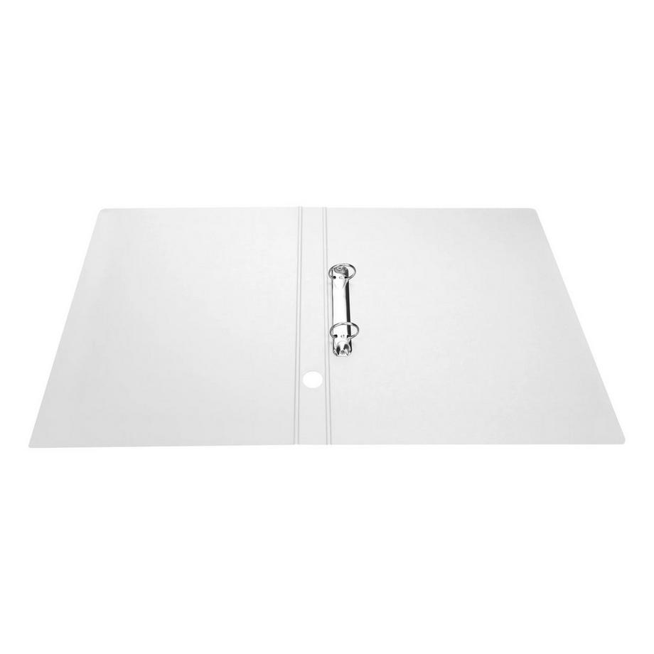 Biella BIELLA Ringhefter Viria 25mm 151403.01 weiss, 2-Ring A4  