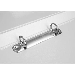 Biella BIELLA Ringhefter Viria 25mm 151403.01 weiss, 2-Ring A4  