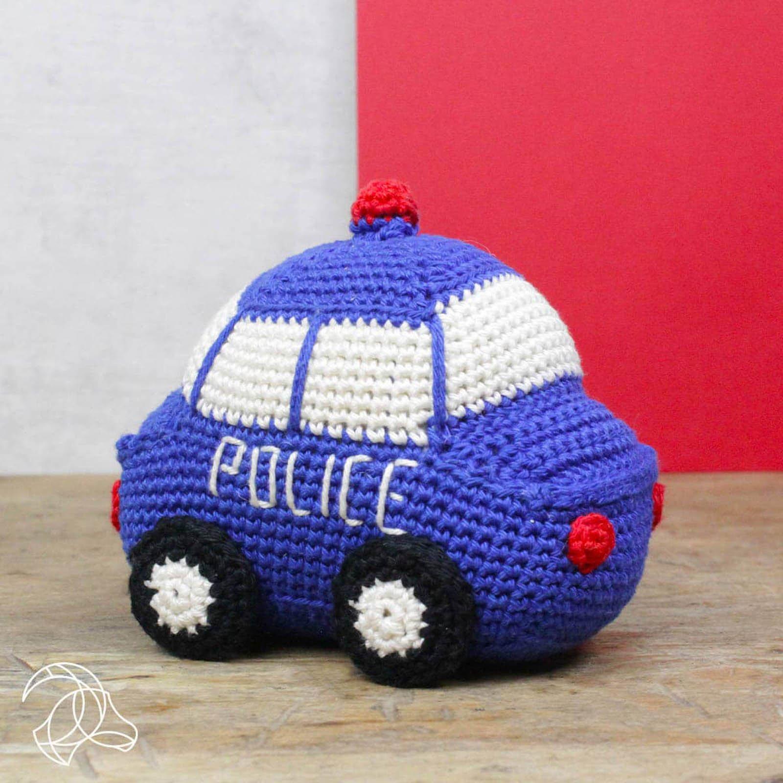 Hardicraft  Voiture de police - Set au crochet 