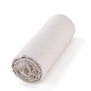 Drap-housse lin lavé