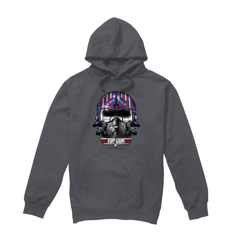 Sweat à capuche Top Gun Maverick Fighter Town USA - Blanc - S