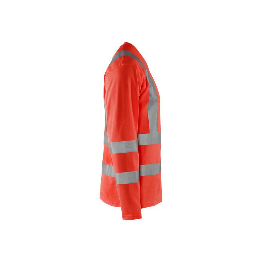Blaklader Langarmshirt mit hoher Sichtbarkeit V-Kragen UV-Schutz  