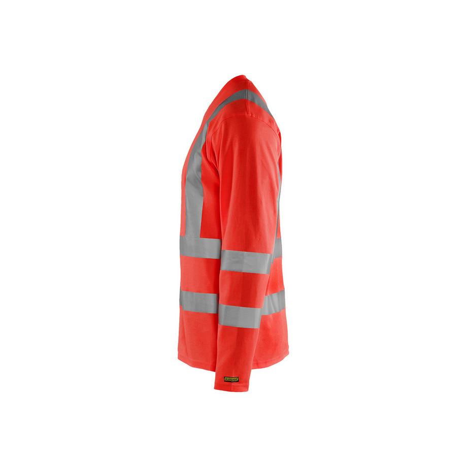 Blaklader Langarmshirt mit hoher Sichtbarkeit V-Kragen UV-Schutz  
