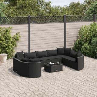 VidaXL Gartensofagarnitur poly-rattan  