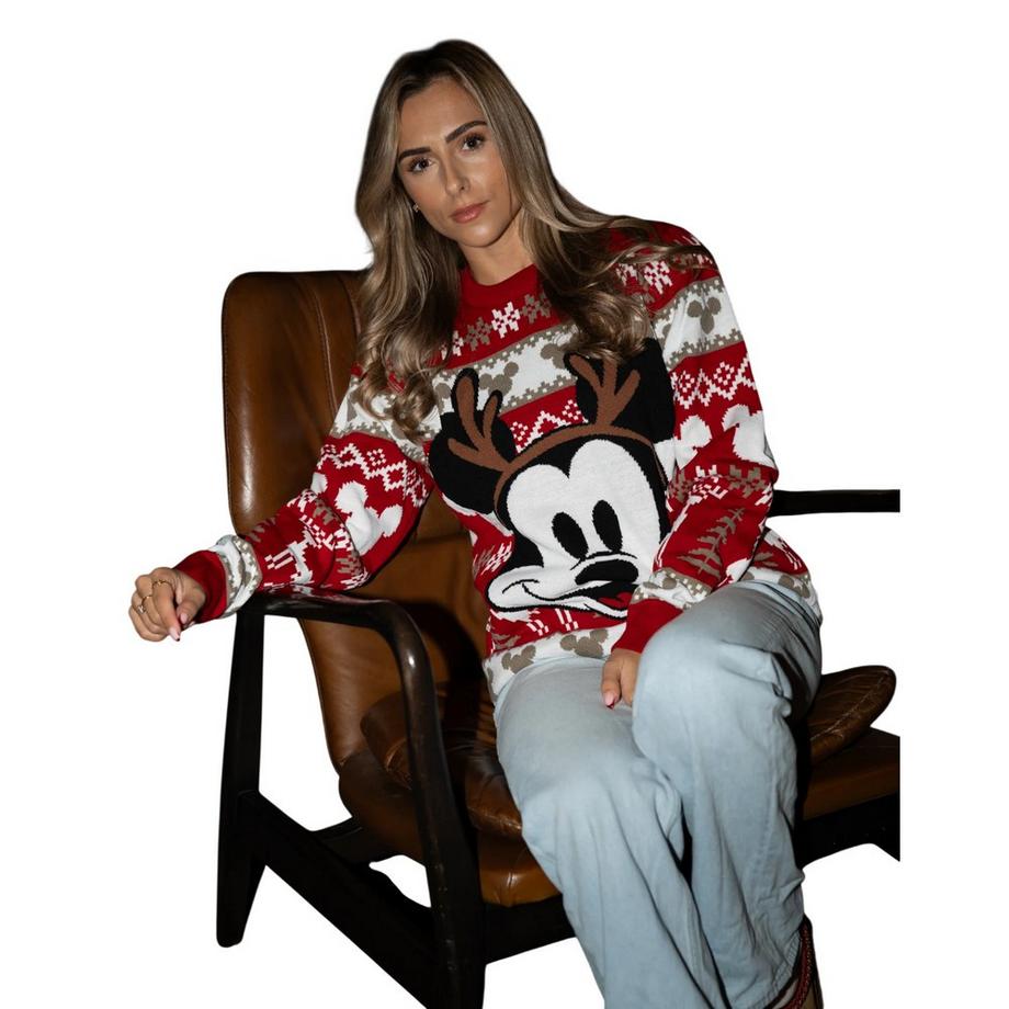 Disney Mickey Mouse Weihnachtspullover  