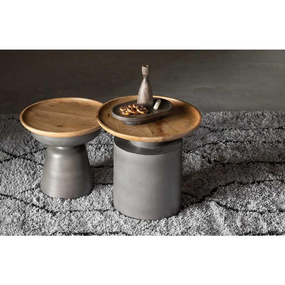 mutoni Kerzenhalter Rosa Holz H22  