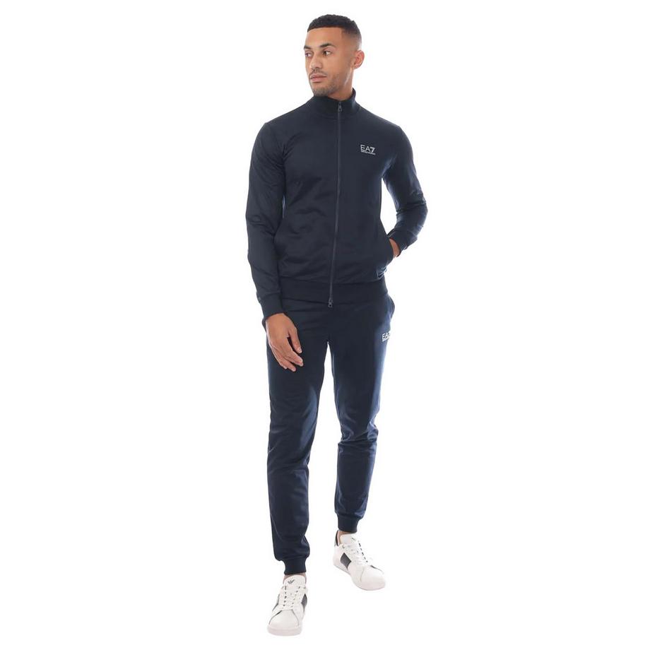 EA7 Trainingsanzug Durchgehender Reißverschluss