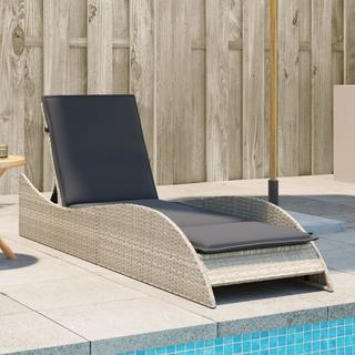 VidaXL Sonnenliege poly-rattan  