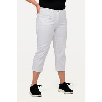 Pantalon Mony, longueur au mollet. Poches zippées et tissu stretch