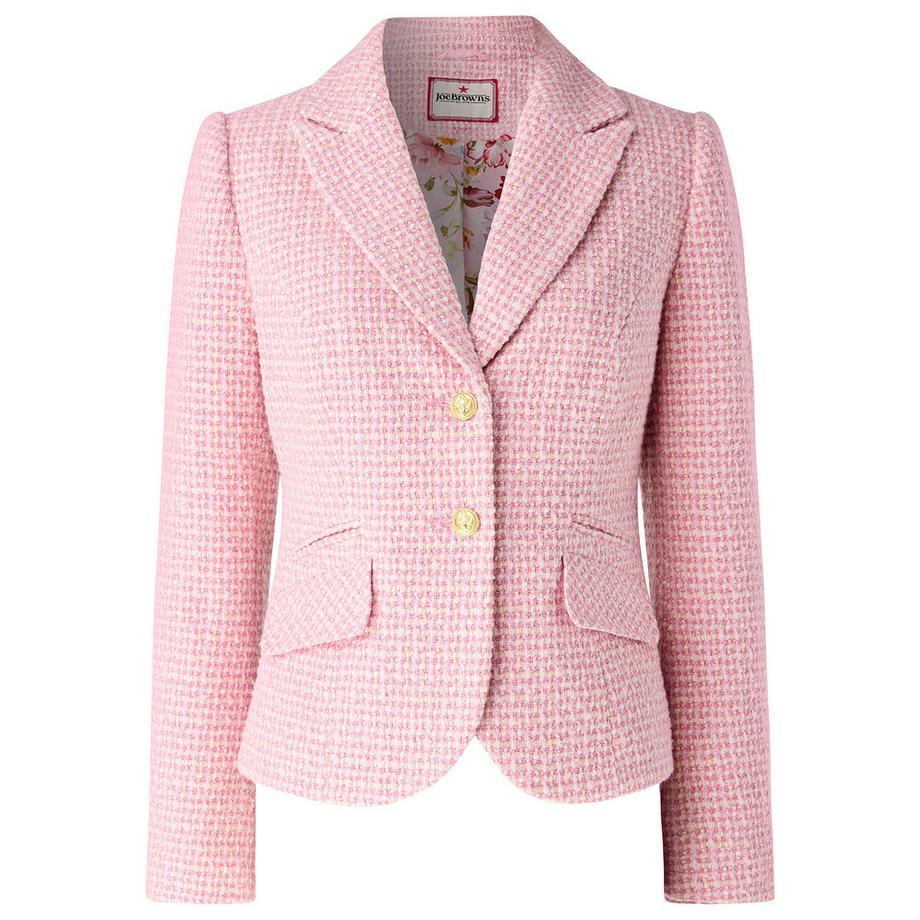 Joe Browns Boucléjacke mit Reverskragen  