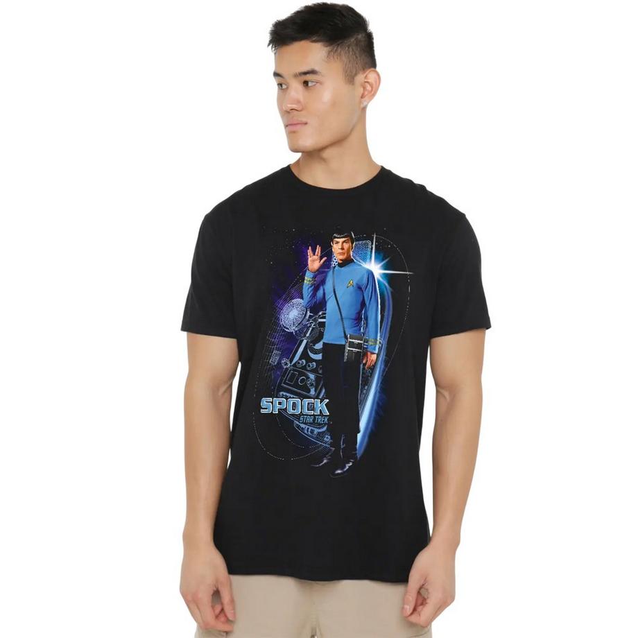 Star Trek  T-ShirtMotif Spock Motiftyle Galactique 