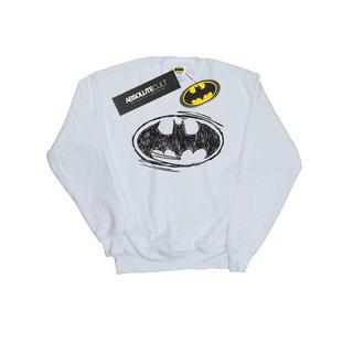 BATMAN Sketch Logo Sweatshirt  