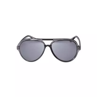 SIX Sonnenbrille im Piloten-Stil mit grau-transparenter Optik  Silber