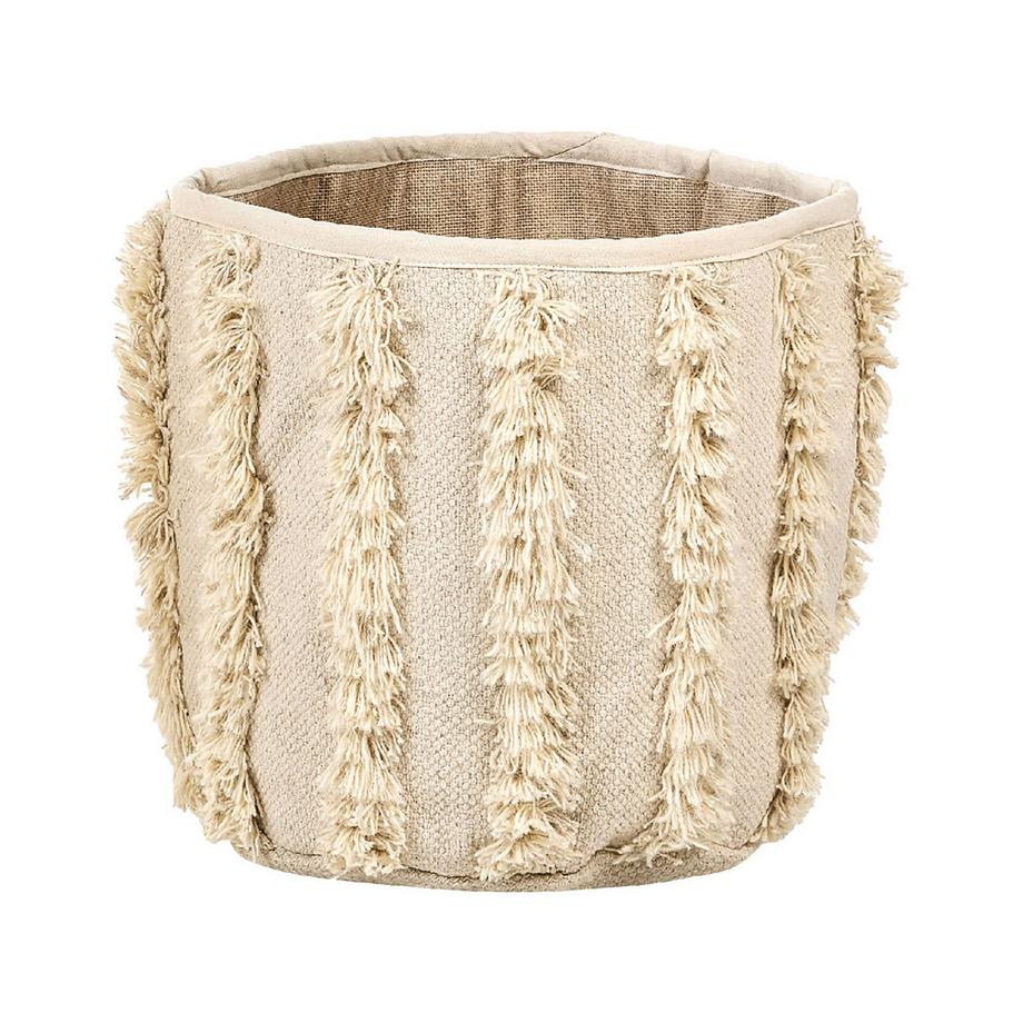 Beliani Korb en Cotone Boho KAKKI  