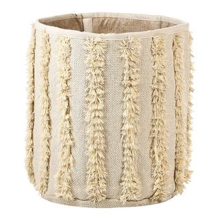 Beliani Accessori en Cotone Boho KAKKI  