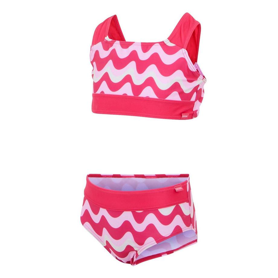 Regatta  Dakaria Iii Bikini A Strisce Ondulate Set Ragazze 