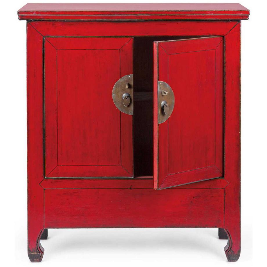 mutoni Commode Jinan Rouge 2 portes  