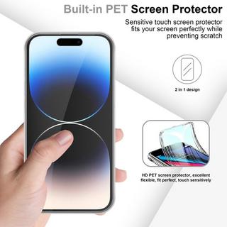 Cadorabo  Hülle für Apple iPhone 14 PRO MAX 360° Full Body Front- und Rückenschutz 