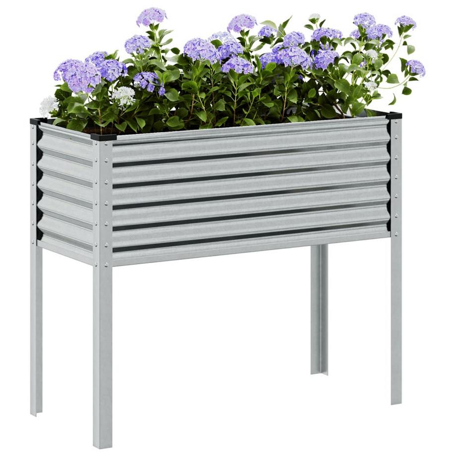 VidaXL Jardinière acier  