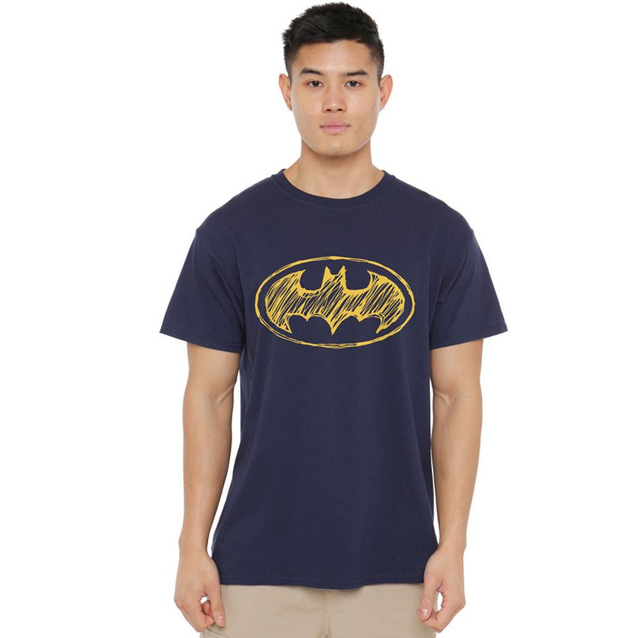 BATMAN Logo Kurzarm T-Shirt  