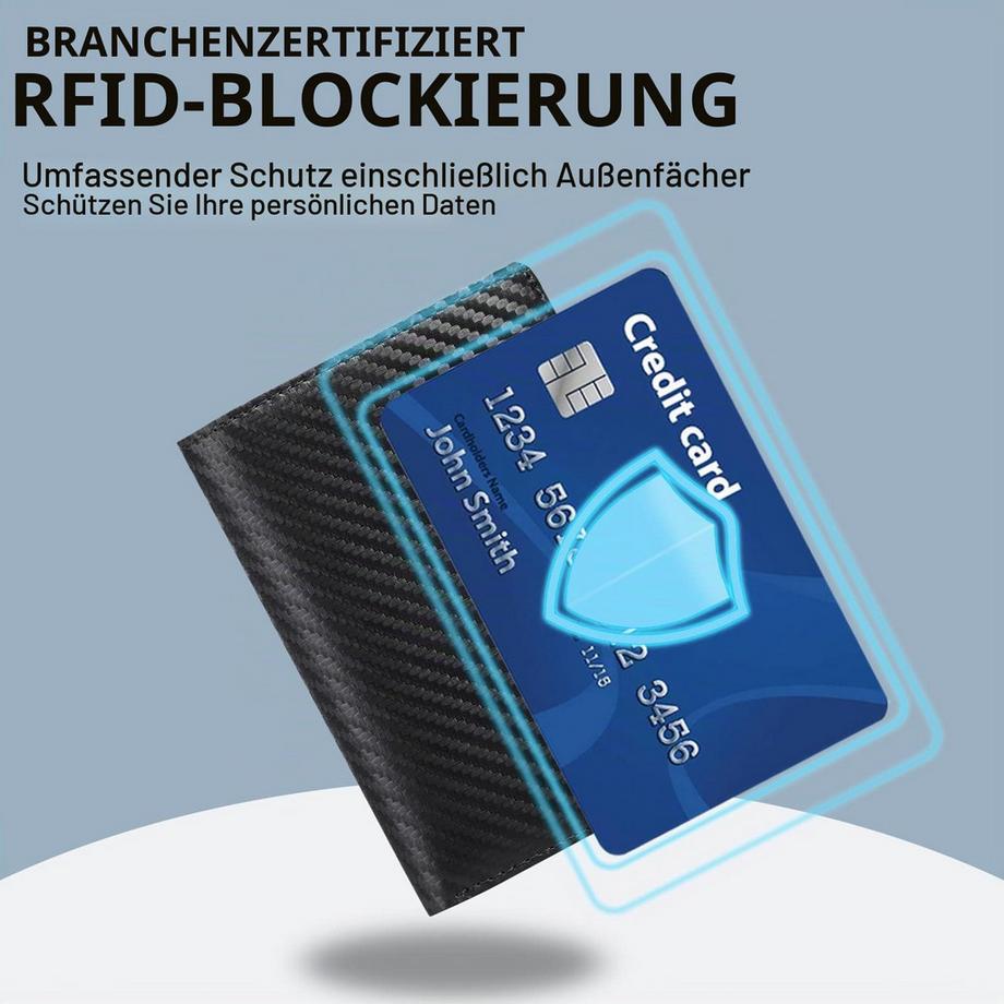 Only-bags.store Portefeuilles avec protection RFID, Portefeuille Portefeuille avec 16 emplacements pour cartes et poche à monnaie  
