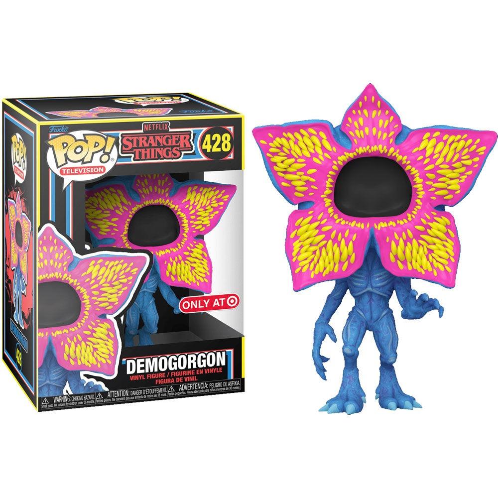 Funko  Figura POP Stranger Things Open Face Demogorgon Black Light Esclusivo 