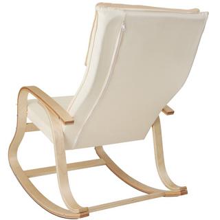 Tectake Fauteuil à bascule Roca  