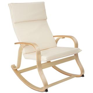 Tectake Fauteuil à bascule Roca  