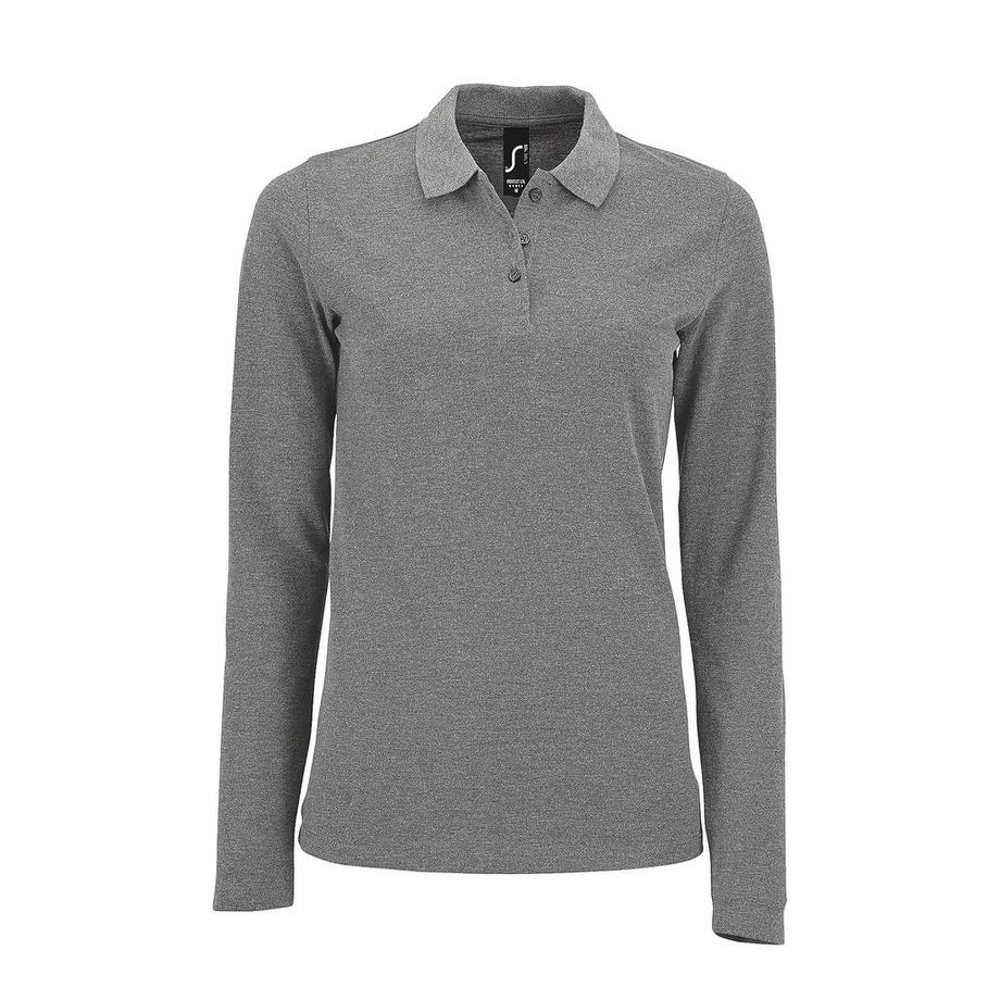 SOLS Pique Langarm Poloshirt  