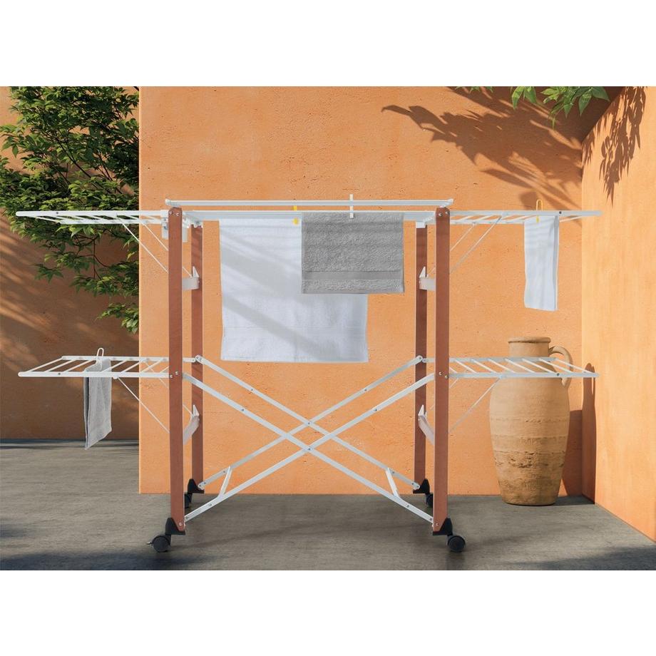 Foppapedretti  Gulliver Braun - Wäscheständer 1740 x 1050 mm 