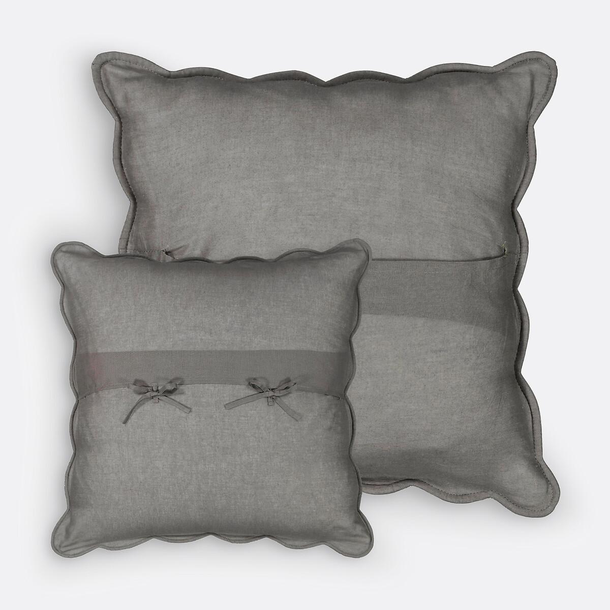 La Redoute Intérieurs Scenario Gesteppter Baumwoll-Kissenbezug  