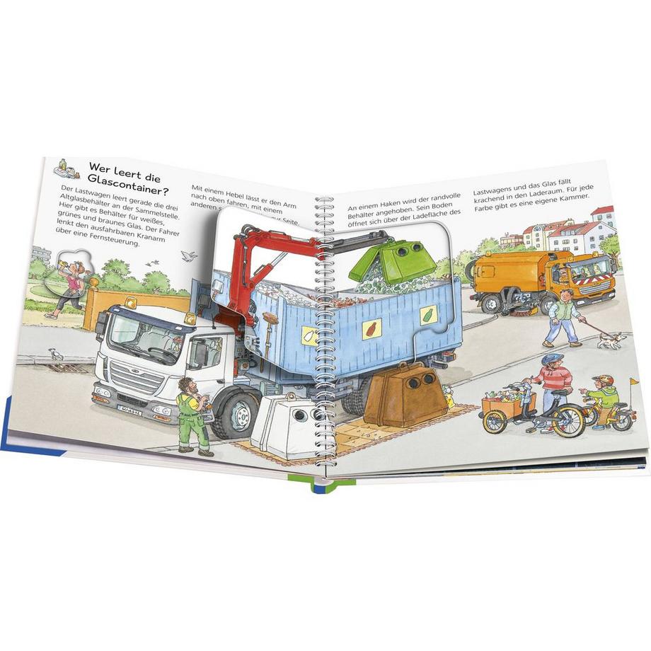 Wieso? Weshalb? Warum? Die Müllfahrzeuge (Nr.74) Erne, Andrea; Metzger, Wolfgang (Illustrationen) Copertina rigida 