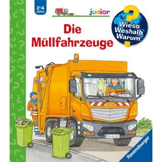 Wieso? Weshalb? Warum? junior, Band 74: Die Müllfahrzeuge Erne, Andrea; Metzger, Wolfgang (Illustrationen) Gebundene Ausgabe 