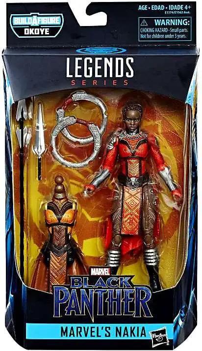 Hasbro  Black Panther Marvel Legends Okoye Series Nakia Action Figure 